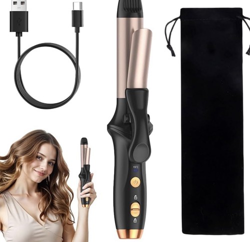 Hair curling wand tongs small - hair,