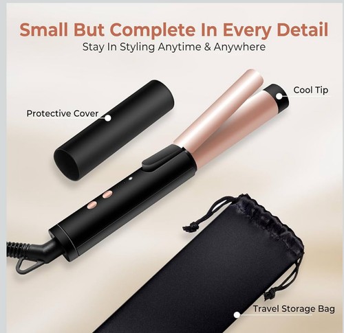 Hair curling wand - hair, tongs
