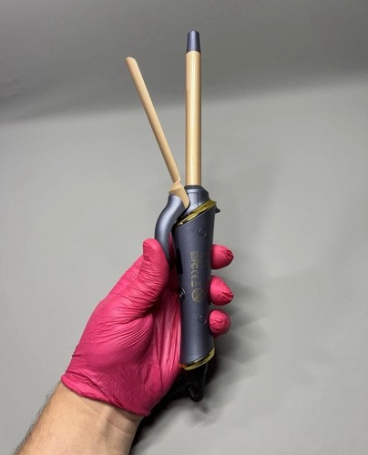 Travel curling iron wand tongs - travel,