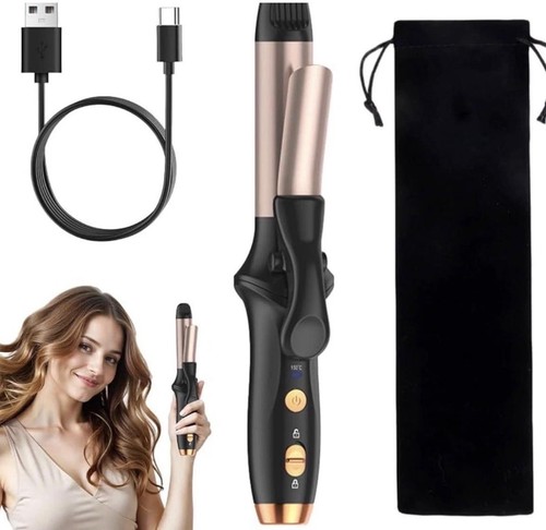 Hair curling wand tongs small - curling,