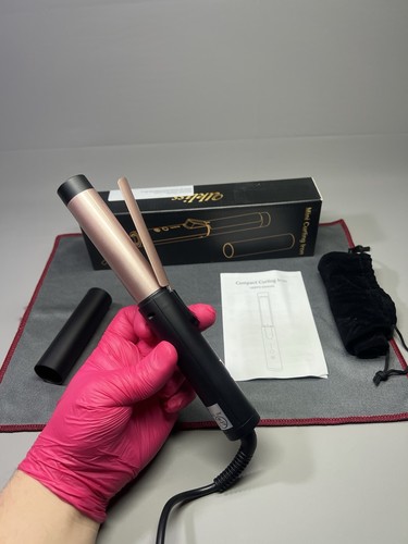 Hair curling wand tongs - tongs, small