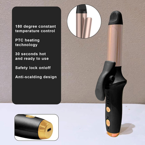 Cordless curling wand - cordless,
