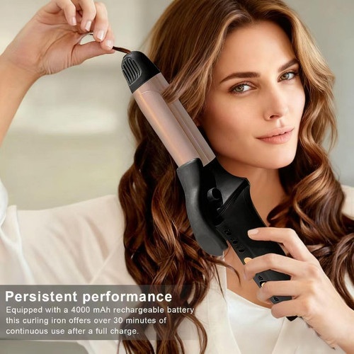 Cordless curling wand - cordless, mini
