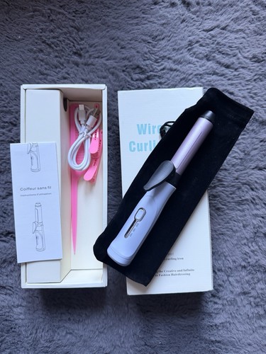 Mini cordless curling wand - cordless,