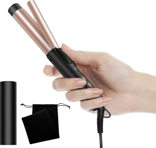 Hair curling wand tongs - hair,