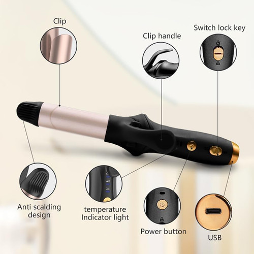 Cordless curling wand mini - cordless,