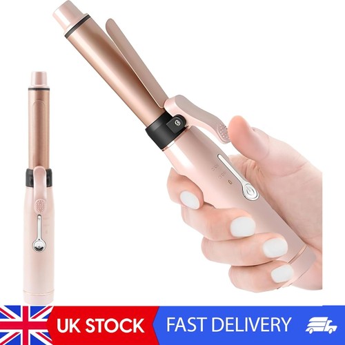 Pink cordless curling - pink,